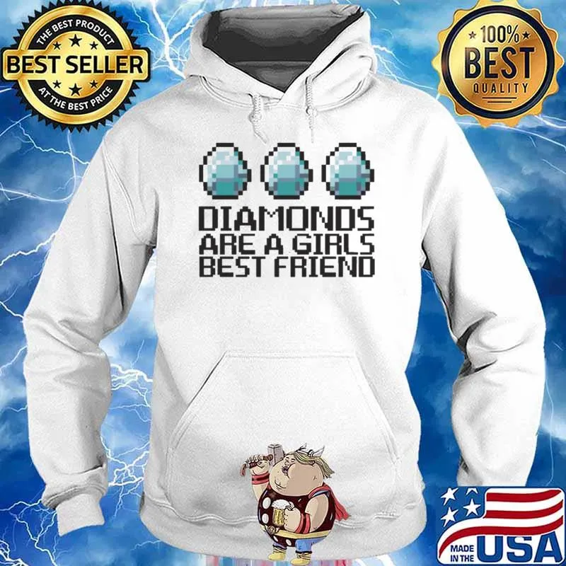 Diamonds are a girls best friend s Hoodie