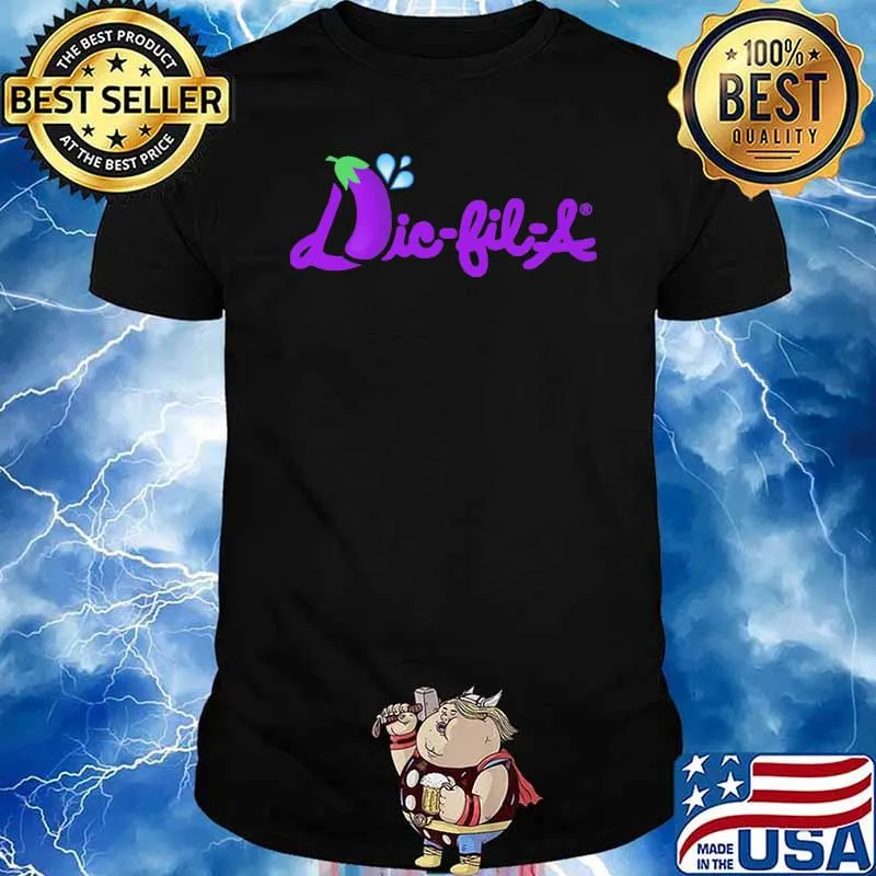 DIc Fil a eggplant shirt