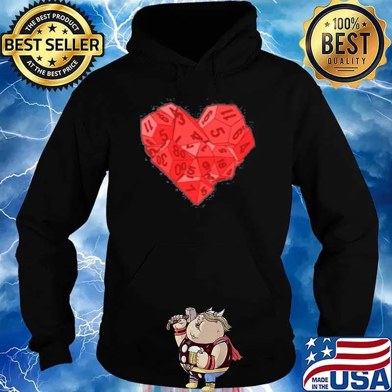 Dice heart s Hoodie