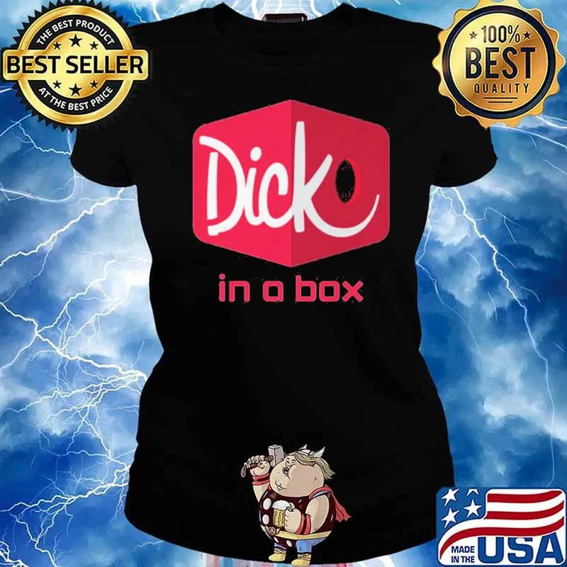 Dick in a box s Ladies tee