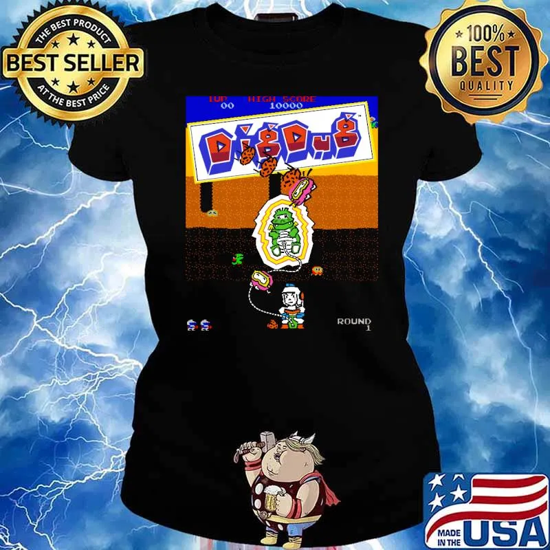 Dig Dug Shirt Ladies tee