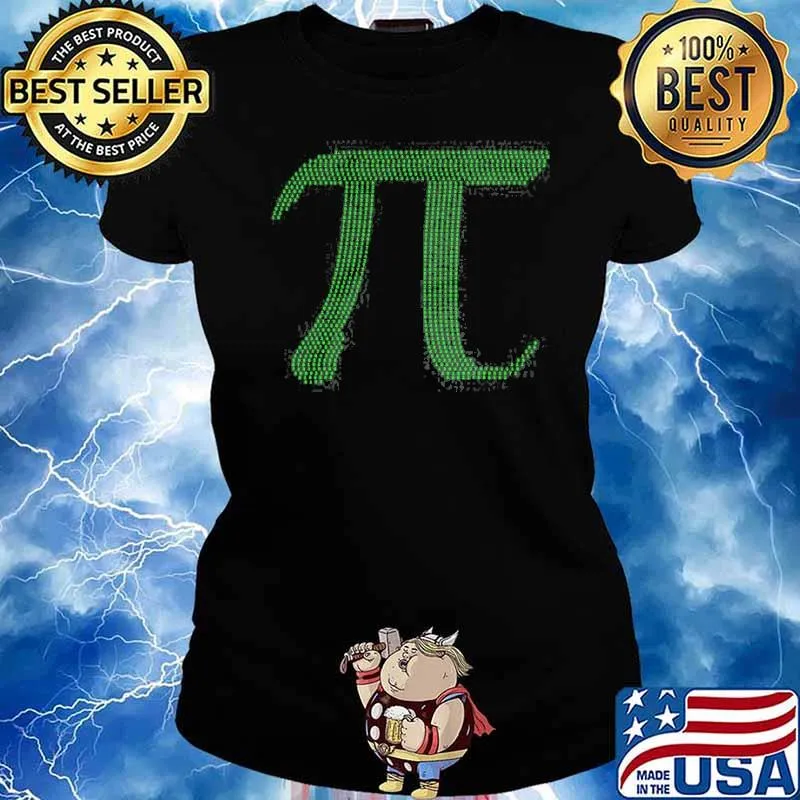 Digits Of Pi In Source Code Numbers Pi Day Shirt Ladies tee
