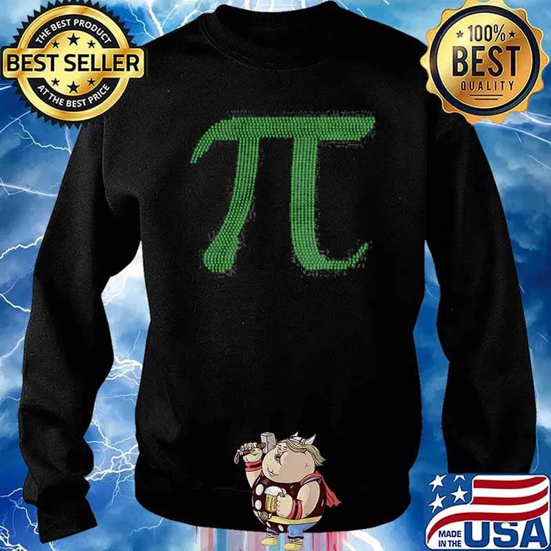 Digits Of Pi In Source Code Numbers Pi Day Shirt Sweater