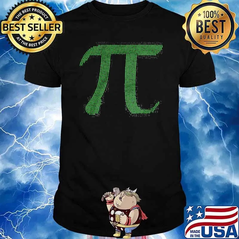 Digits Of Pi In Source Code Numbers Pi Day Shirt
