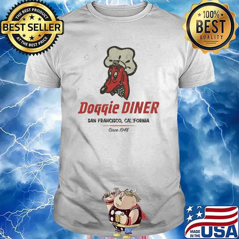 Doggie diner san francisco carlifornia shirt