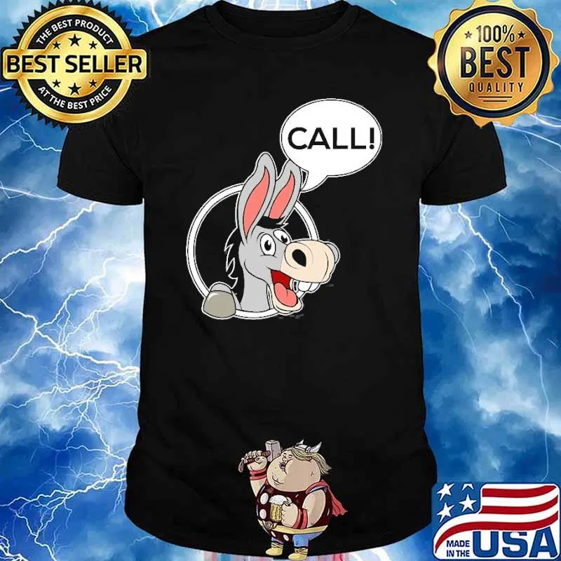 Donkey Poker Player Call Gambling Shirt