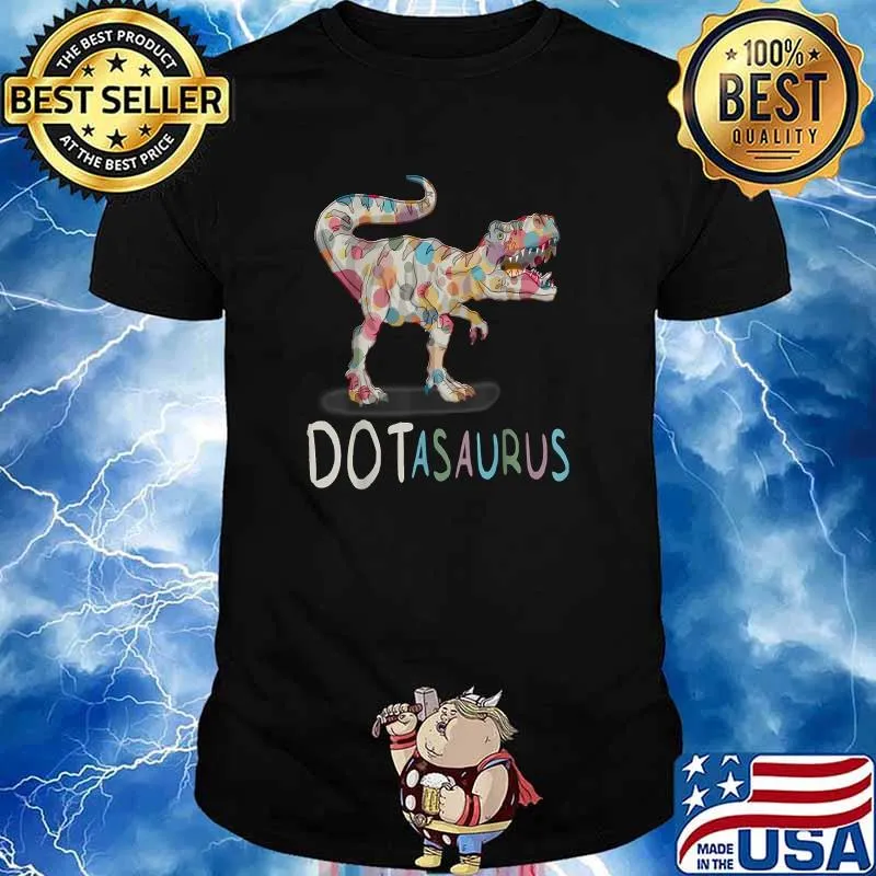 Dotasaurus Dot-asaurus Dinosaur T-Shirt