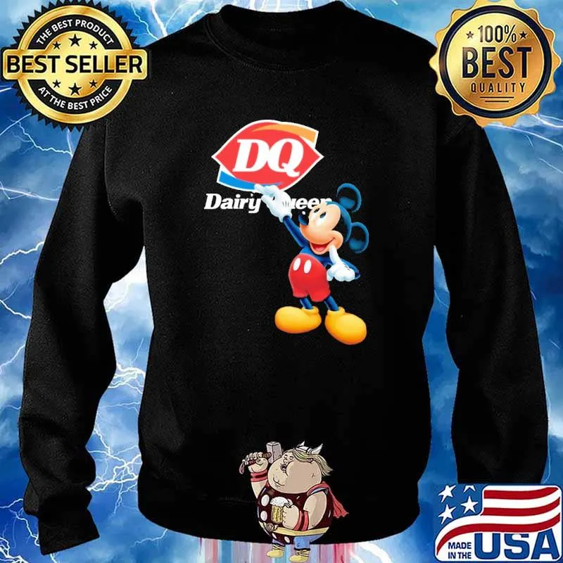 DQ Dairy Queen Mickey Shirt Sweater