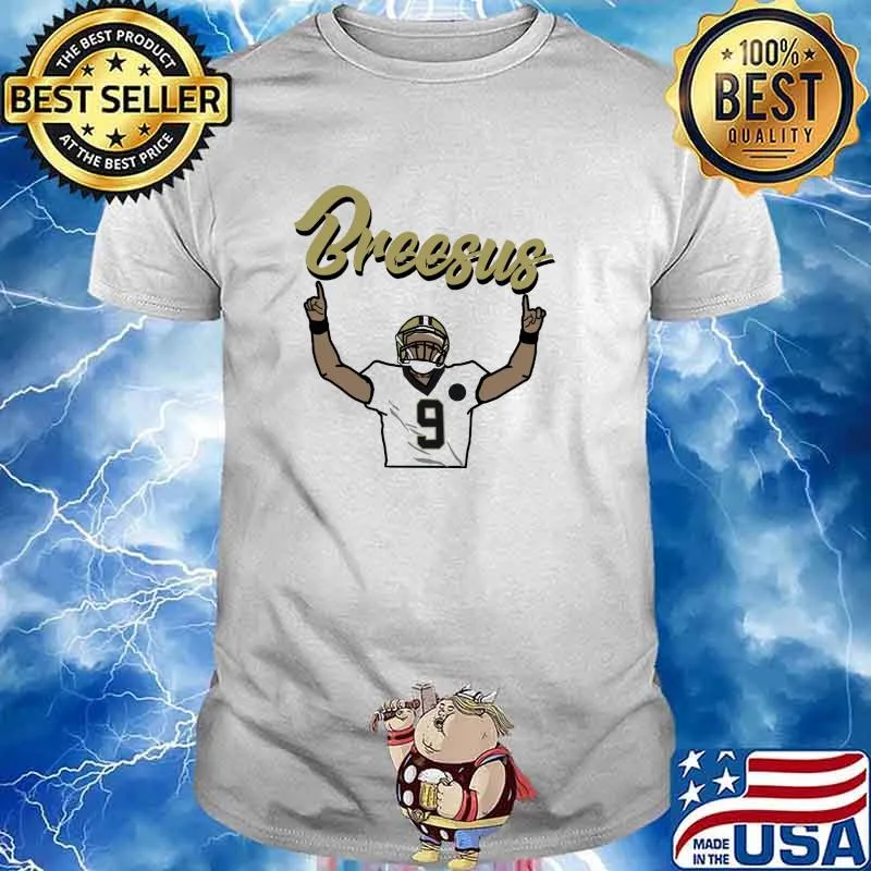 Drew Brees 'Breesus' New Orleans Saints NFL T-Shirt