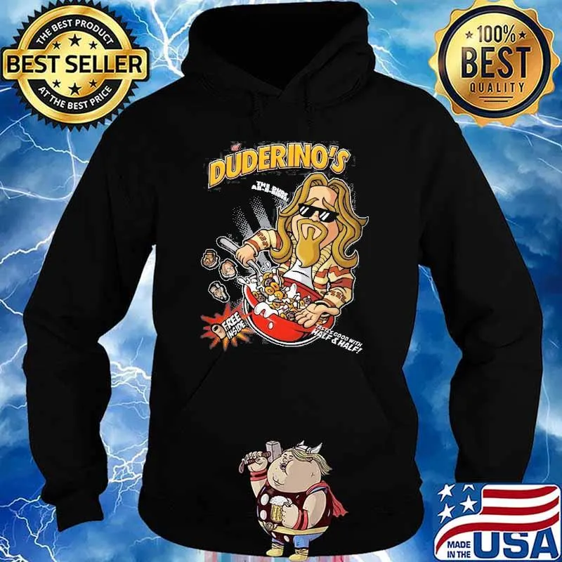 Duderino's the dude ab-b-bides free inside tastes good with half and half s Hoodie