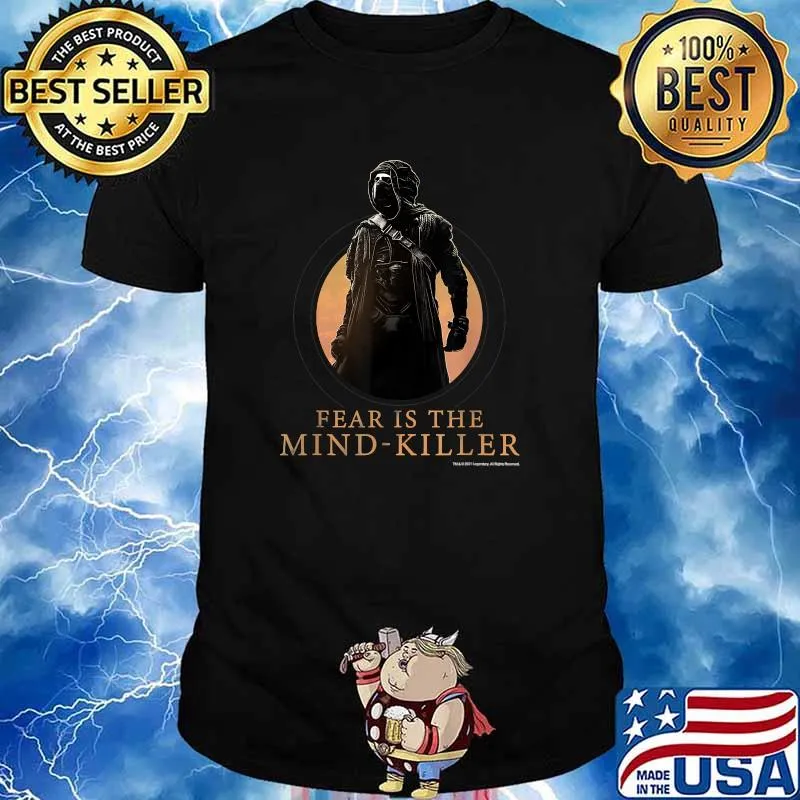 Dune (2021) - Fear is the Mind Killer - Paul Stillsuit T-Shirt