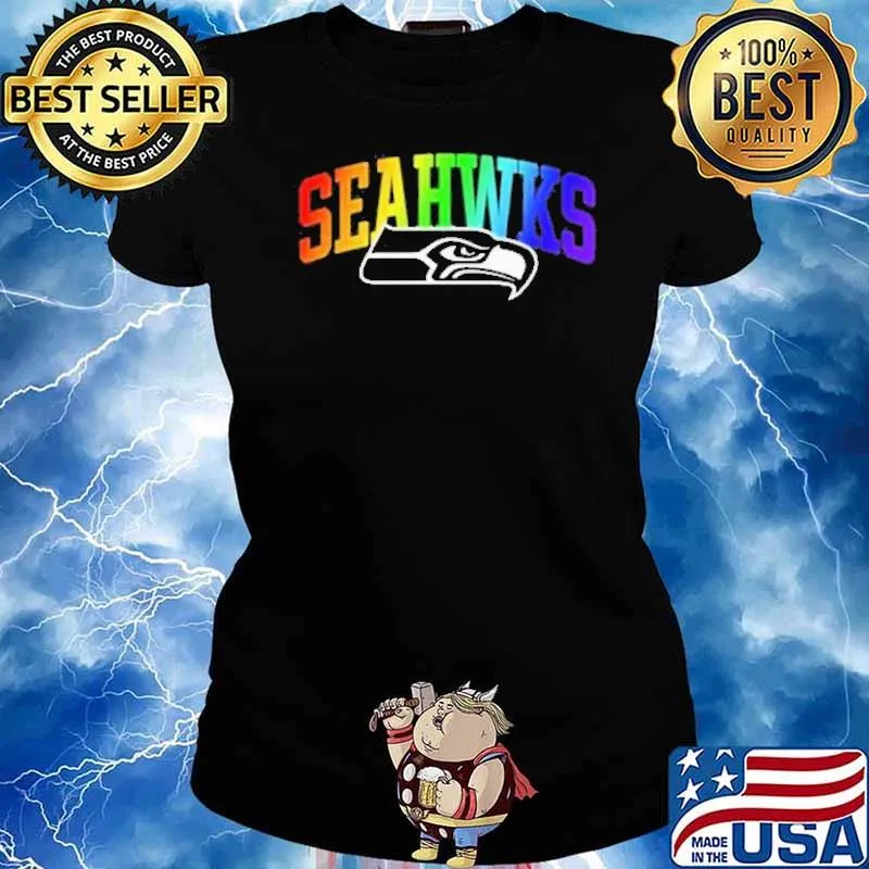 Eagle Seahawks Pride LGBT Shirt Ladies tee