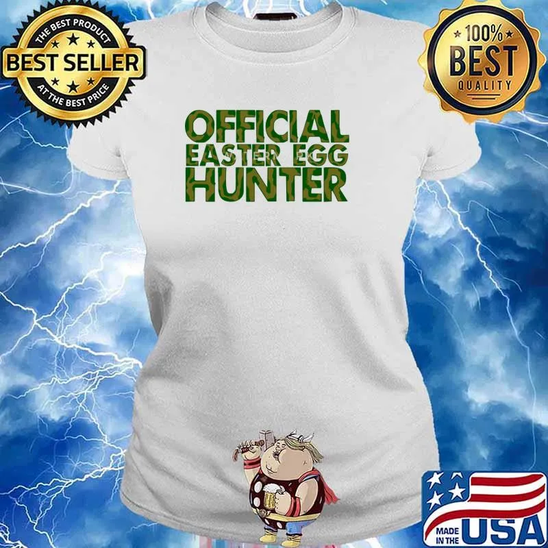 Easter egg hunter s Ladies tee
