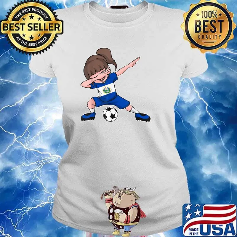 El Salvador Football T-Shirt Ladies tee
