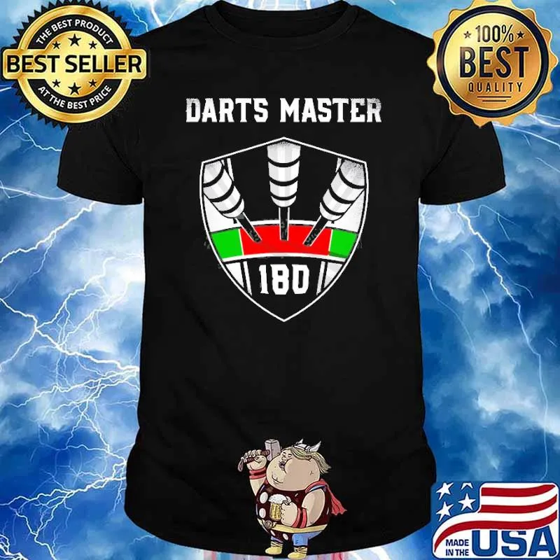 Emblem 180 Or Ton 80 Darts Master Shirt
