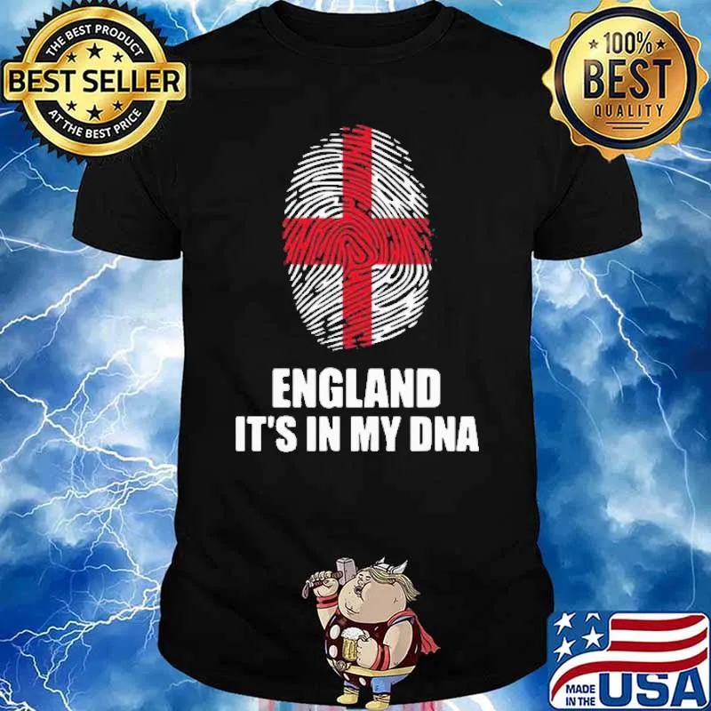 England Flag It’s In My DNA Shirt