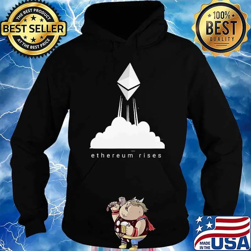 Ethereum Rises To The Moon Shirt Hoodie