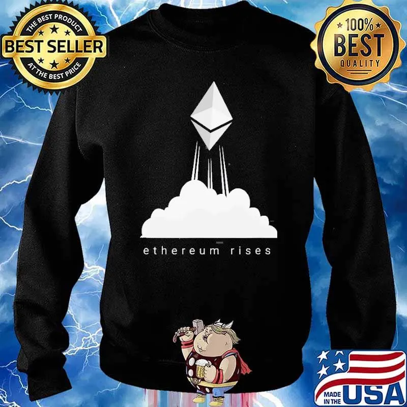 Ethereum Rises To The Moon Shirt Sweater