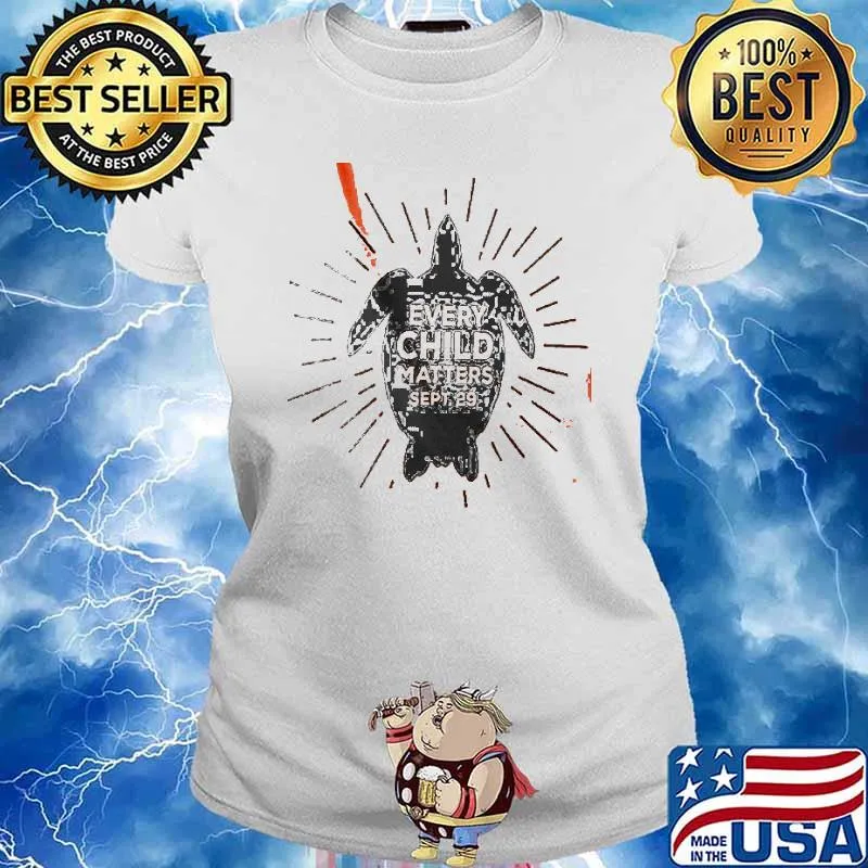 Every Child Matter Sep 29 Turtle Shirt Ladies tee