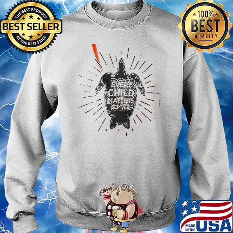 Every Child Matter Sep 29 Turtle Shirt Sweater