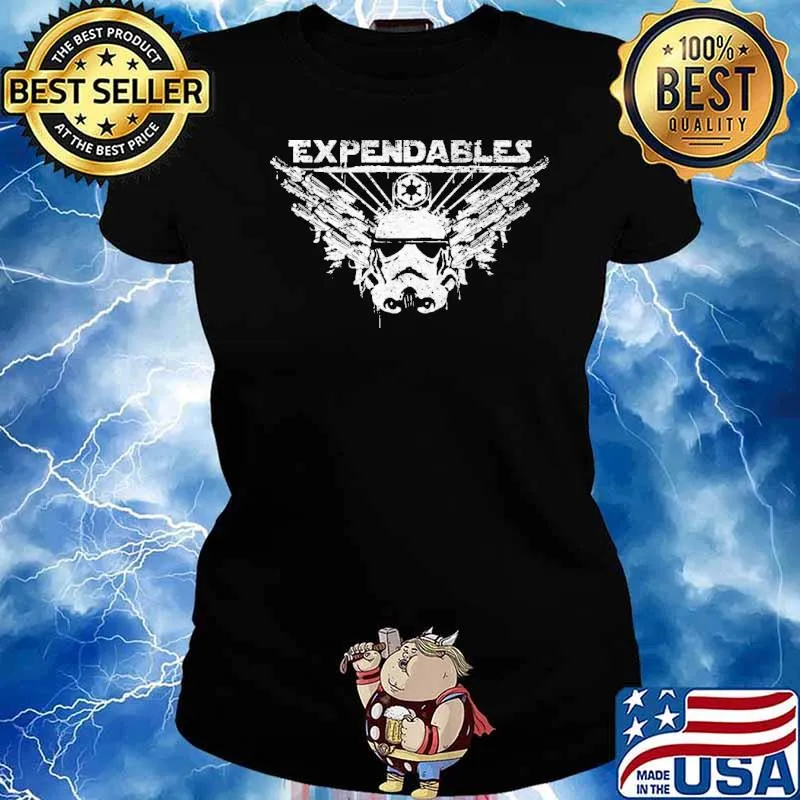 Expendabe Trooper Shrt Ladies tee