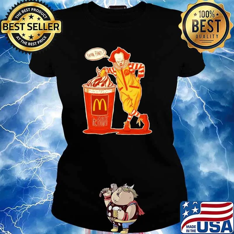 Extra Floats Mc Donald's Shirt Ladies tee