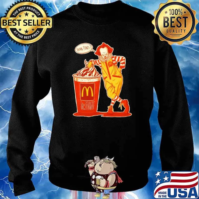 Extra Floats Mc Donald's Shirt Sweater