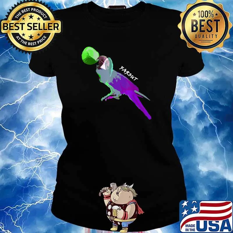 FAROUT PARROT T-Shirt Ladies tee
