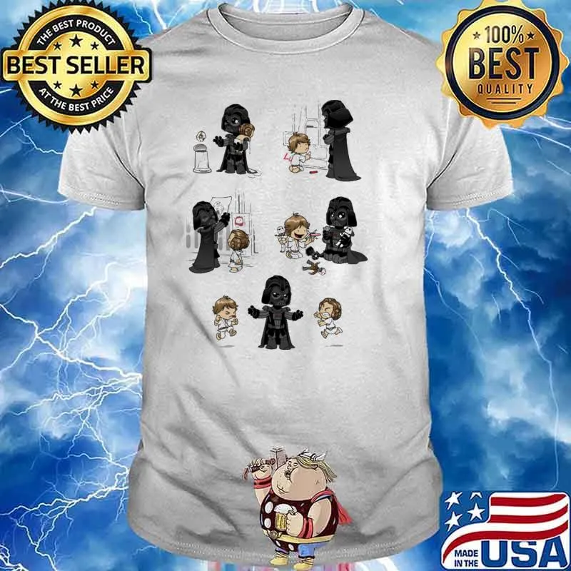 Father of the year dark side star wars shirt