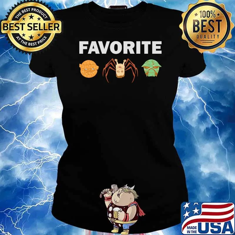 Favorite Things Horror Shirt Ladies tee