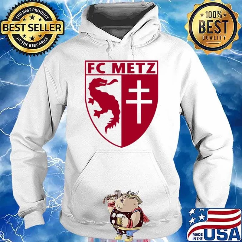 FC Metz French League Soccer Shirt Hoodie