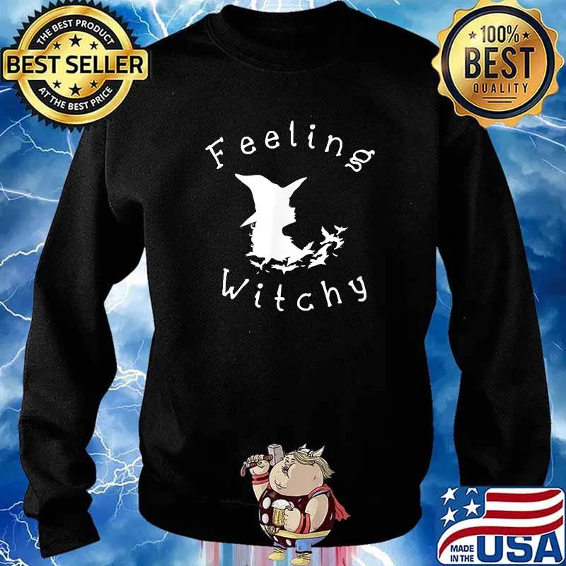 Feeling Witchy Halloween T-Shirt Sweater