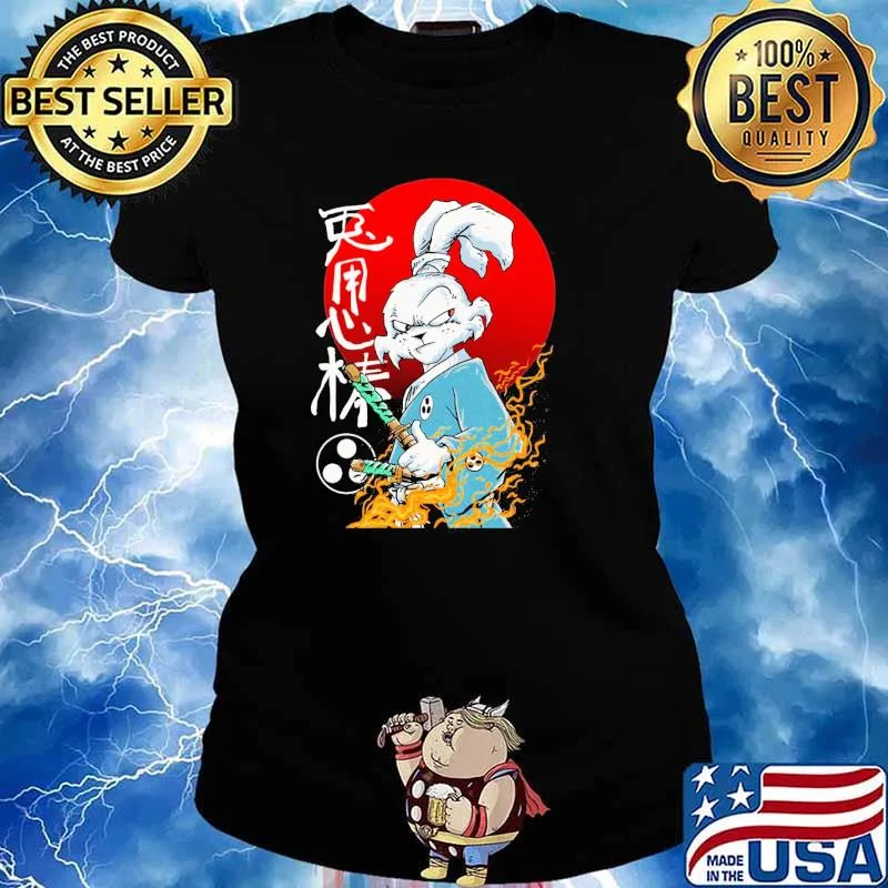 Fighting rabbit blood moon s Ladies tee