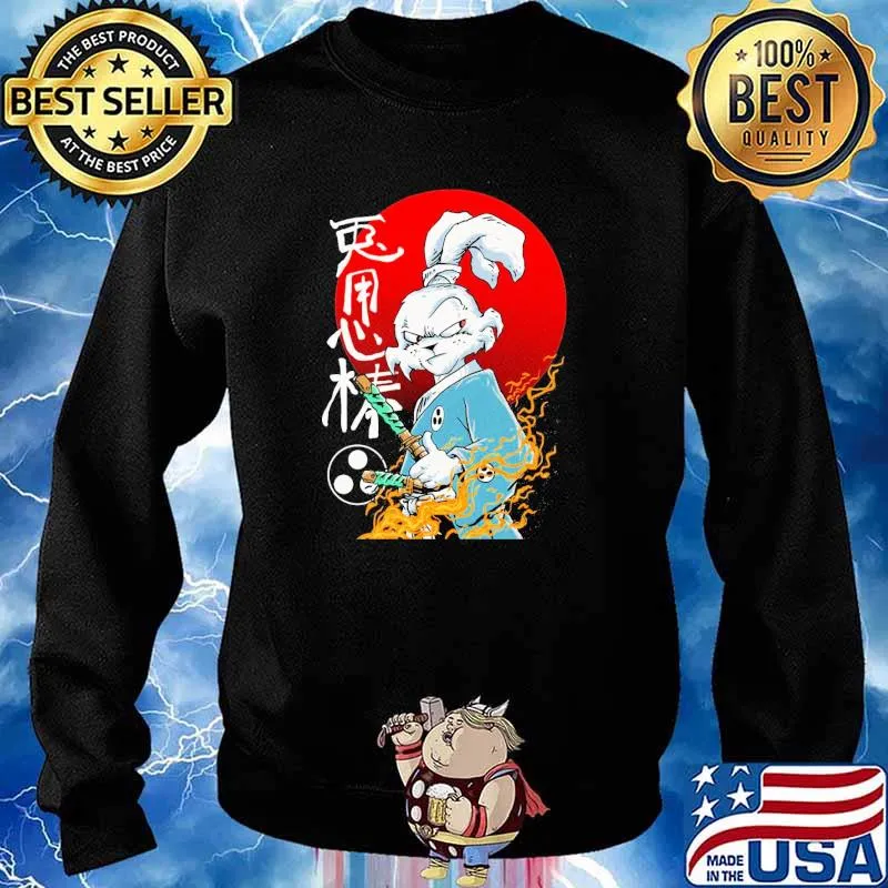Fighting rabbit blood moon s Sweater