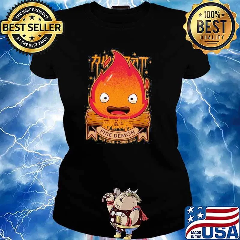 Fire demon estd 2004 s Ladies tee