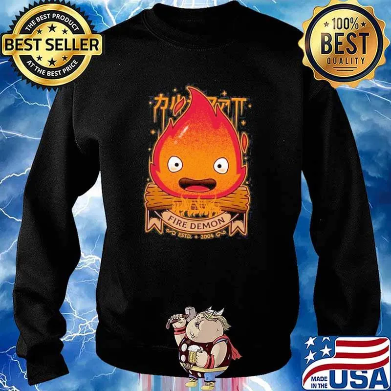 Fire demon estd 2004 s Sweater