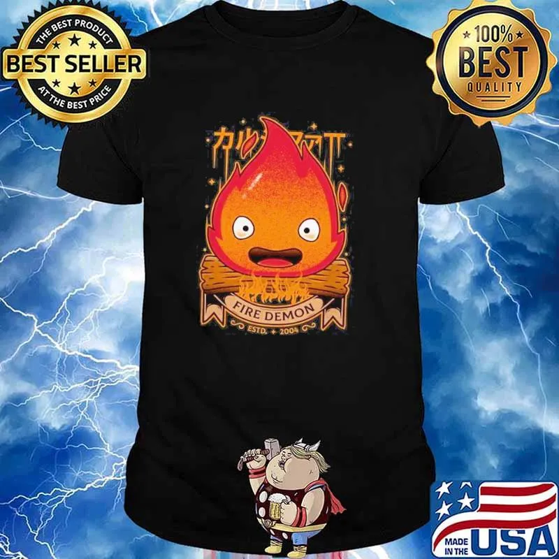 Fire demon estd 2004 shirt