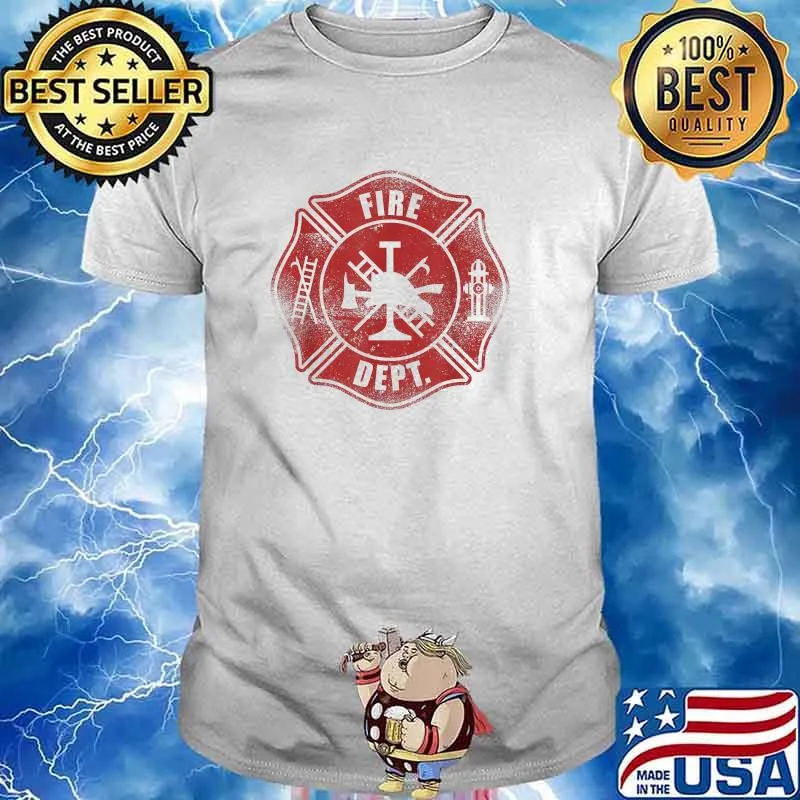 Firefighter Fire Department Fireman T-Shirt