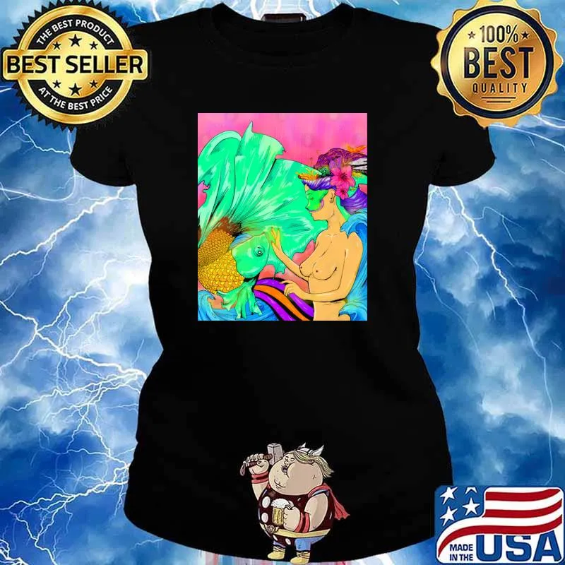 Fish king woman s Ladies tee