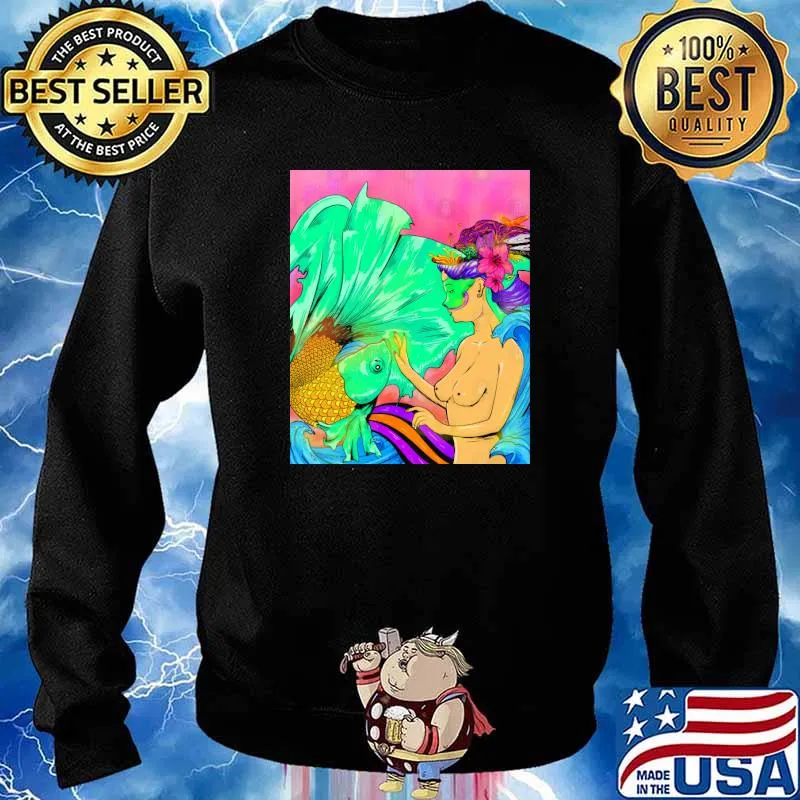 Fish king woman s Sweater