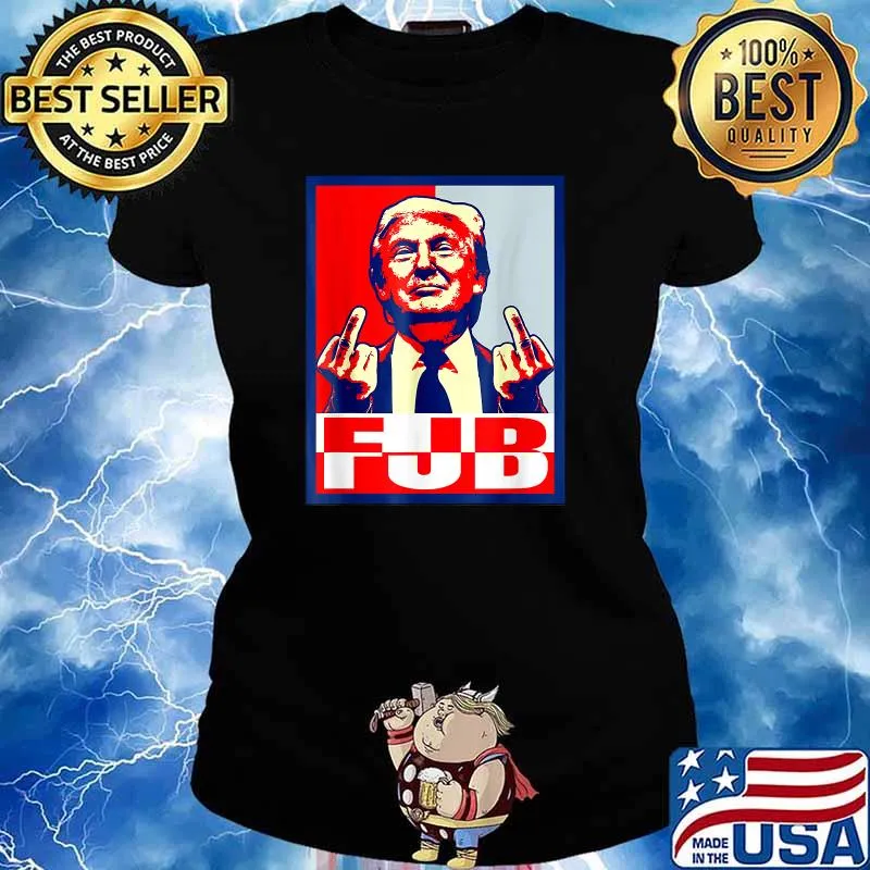 FJB Pro America F Biden FJB Pro Trump T-Shirt Ladies tee