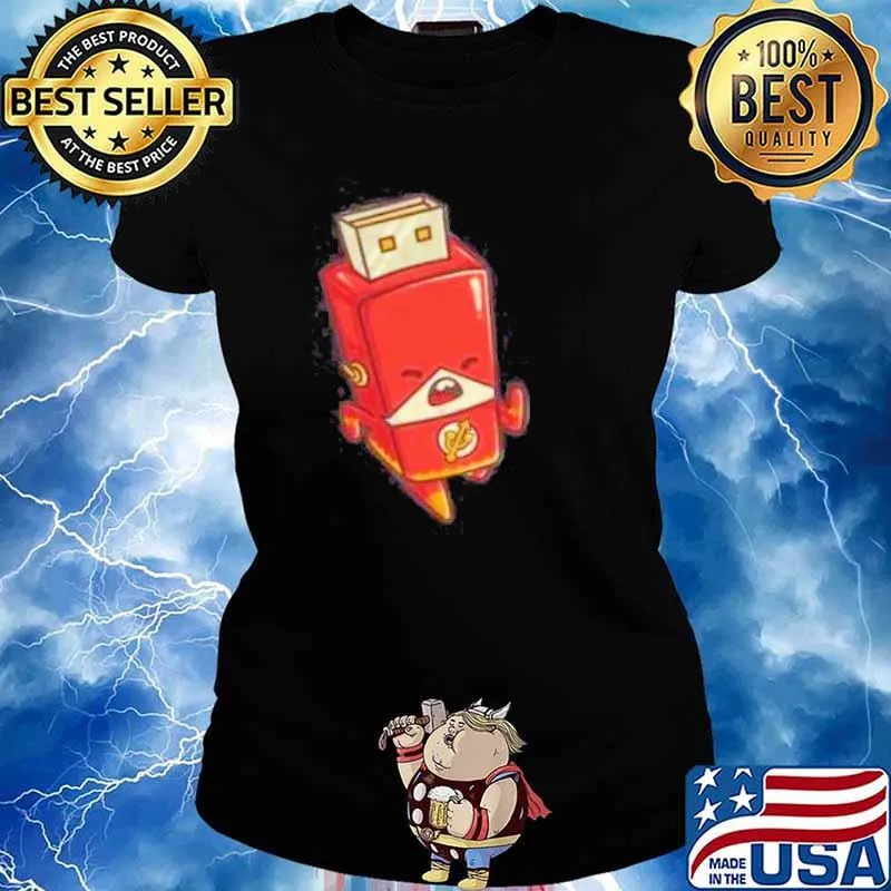 Flash drive s Ladies tee