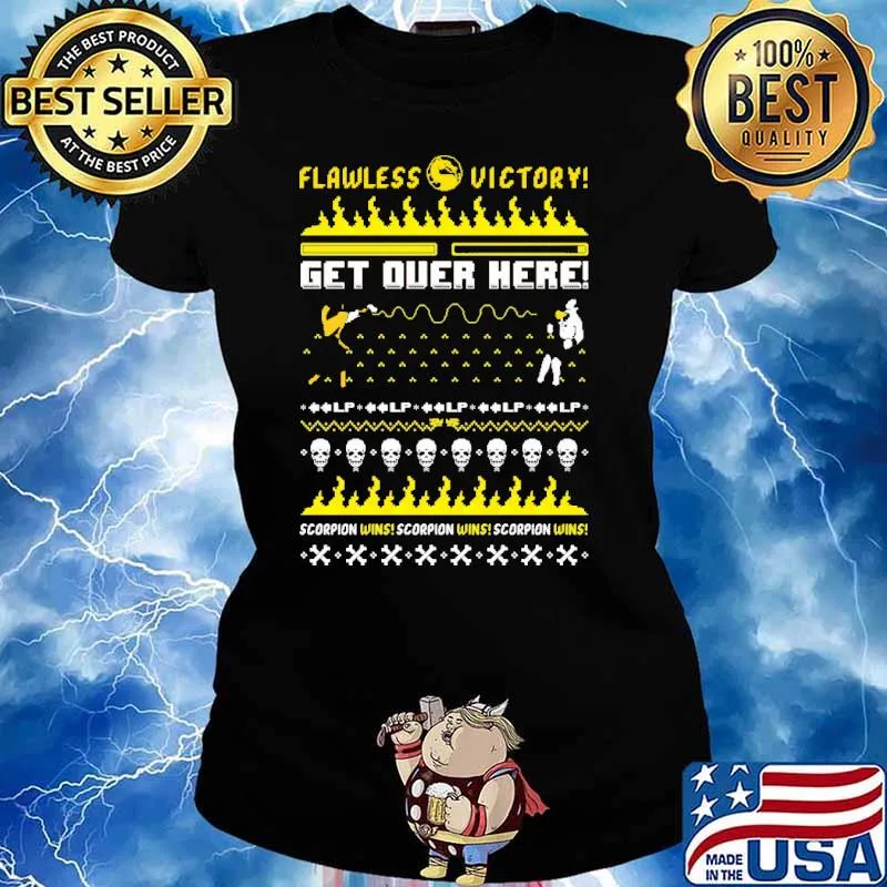 Flawless Victory Get Over Here Shirt Ladies tee