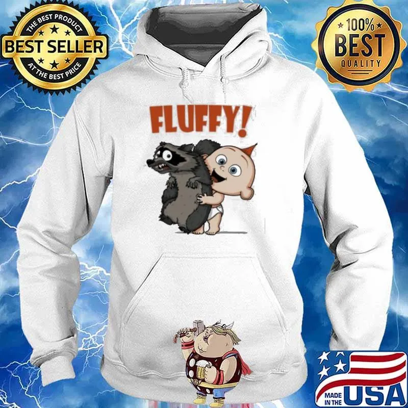 Fluffy Raccoon s Hoodie
