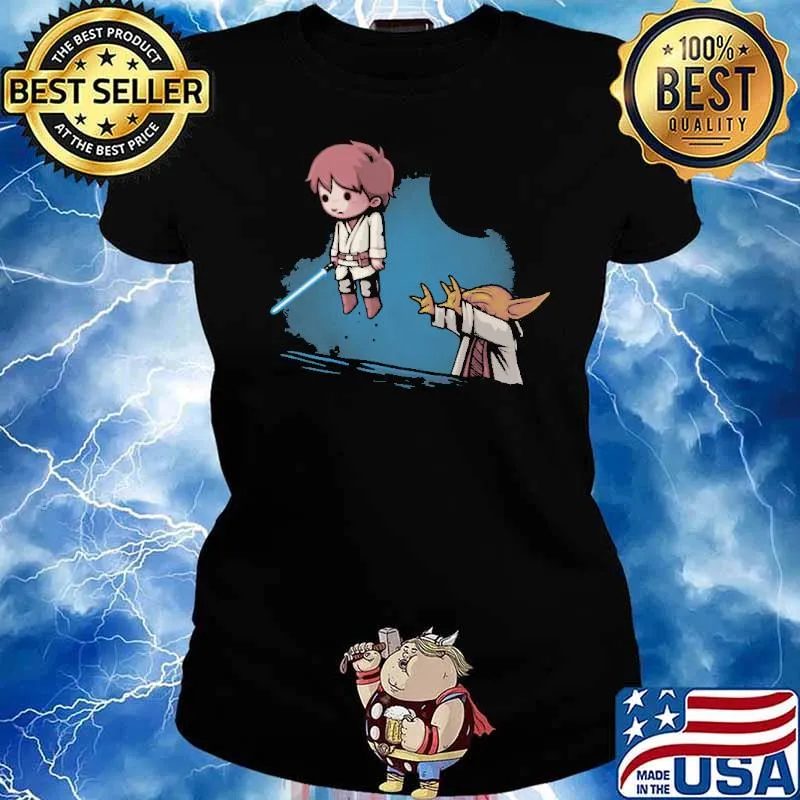 Force king yoda star wars s Ladies tee