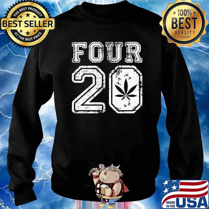Four 20 Cannabis Shirt Sweater