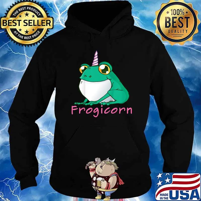 Frogicorn Unicorn Frog Animal Christmas T-Shirt Hoodie