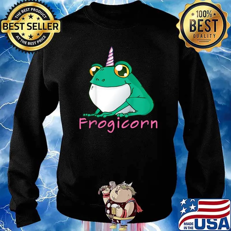 Frogicorn Unicorn Frog Animal Christmas T-Shirt Sweater