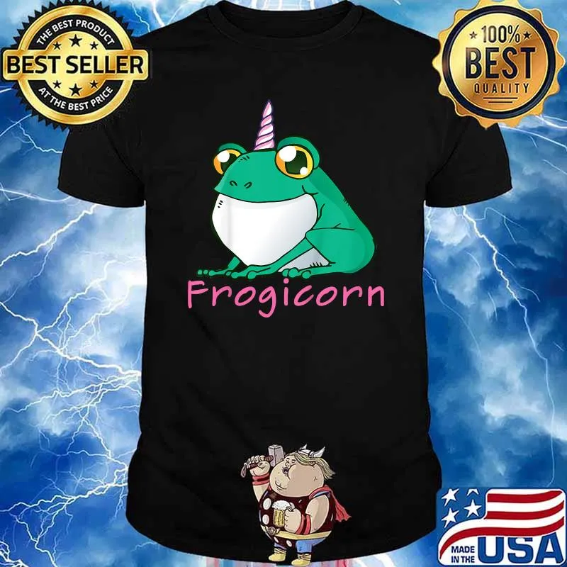 Frogicorn Unicorn Frog Animal Christmas T-Shirt