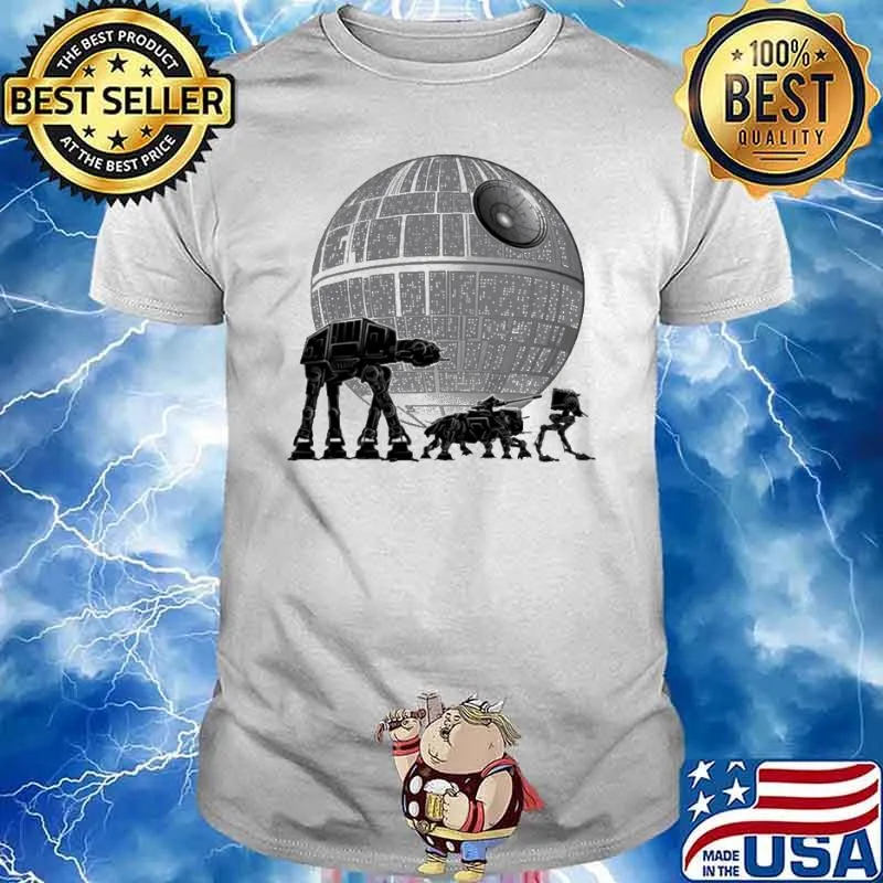 Full moon over empire star wars shirt